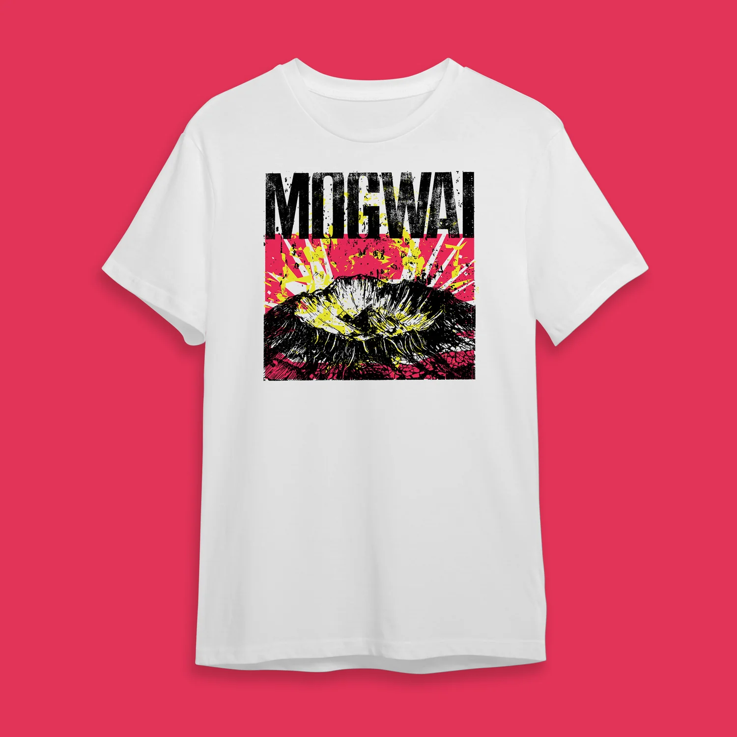 The Bad Fire || White Cover Artwork T-shirt - Image 2